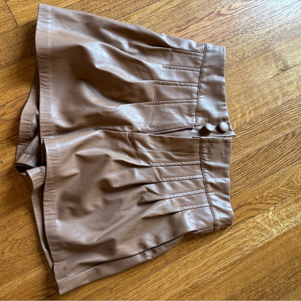 Elegant Brown Women's Shorts